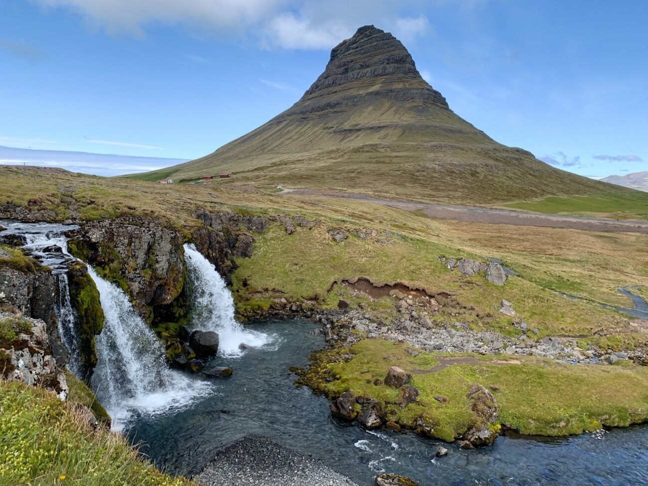 Berg Kirkjufell auf der Halbinsel Snaefellsnes in Island